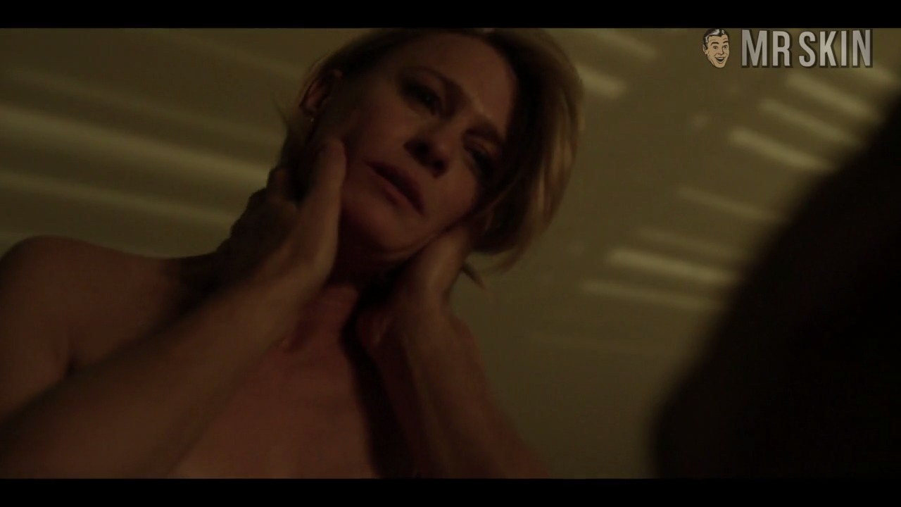 Hottest Robin Wright Scene in House of Cards. Sexy, underwear. 259328