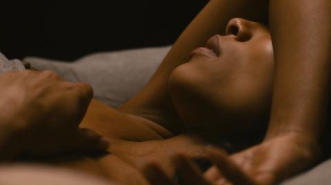 Rosario Dawson Naked as Elizabeth. Right Breast, breasts, bush. 233481