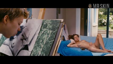 Léa Seydoux Nude in Blue Is the Warmest Color. Butt, Full Nudity, breasts, bush. 234964