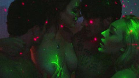Lindsay Lohan Naked in The Canyons. Breasts, Butt, Bush, sexy, underwear. 234589