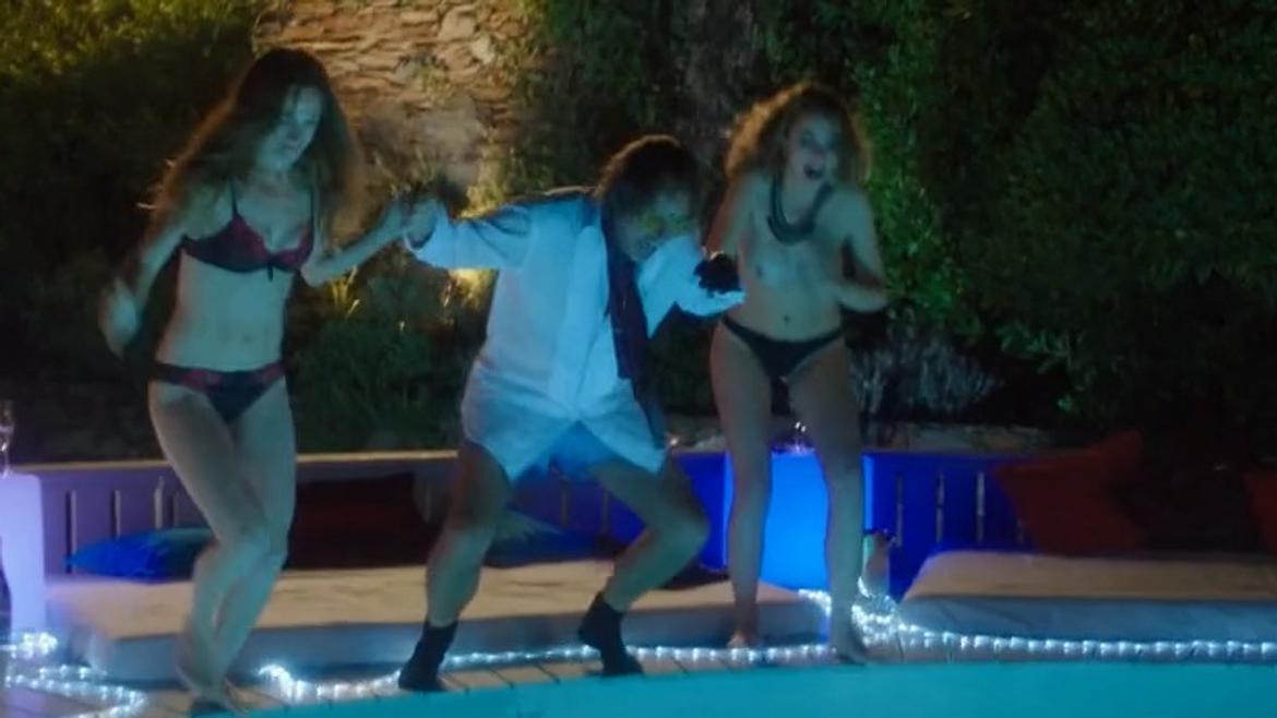 Kerry Condon, Mădălina Diana Ghenea, Claire Viville in Dom Hemingway (2013) Underwear Sexy Breasts Bikini Breasts 234942