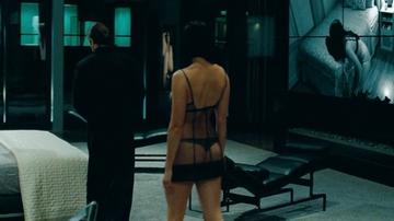Elizabeth Olsen, Pom Klementieff in Oldboy (2013) Underwear Thong Breasts Butt 235747