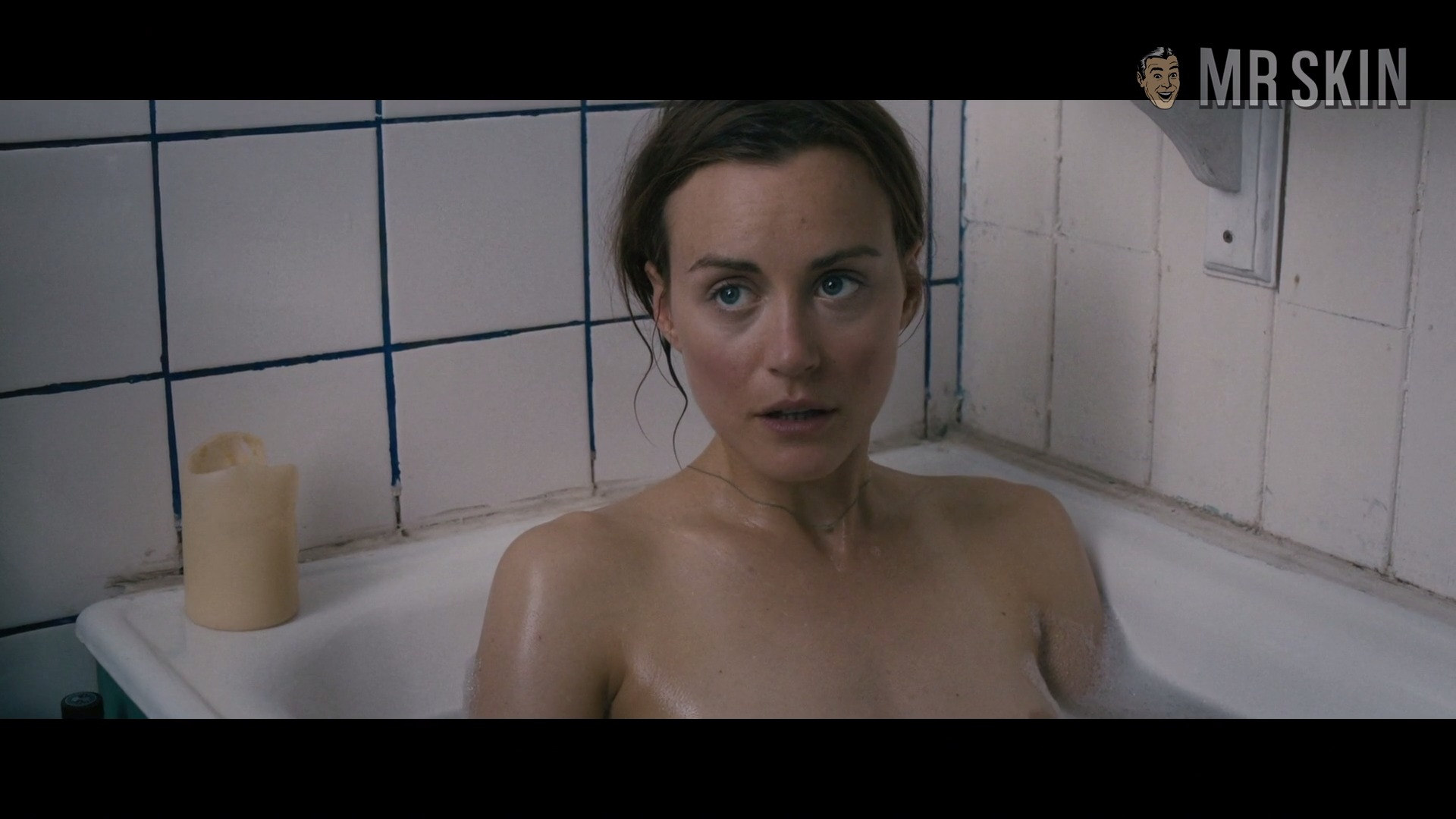 Taylor Schilling in Stay (2013) Left Nipslip Breasts Left Nipslip 236369