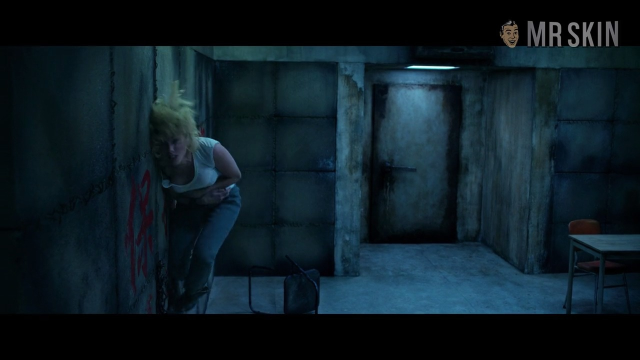 Hottest Scarlett Johansson Scene in Lucy. Sexy, underwear. 238646