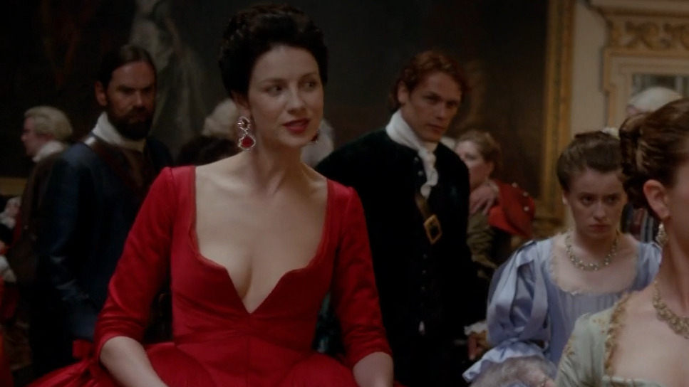 Sexiest Scenes of Claire Randall Fraser from Outlander. Sexy, breasts, butt. 250079