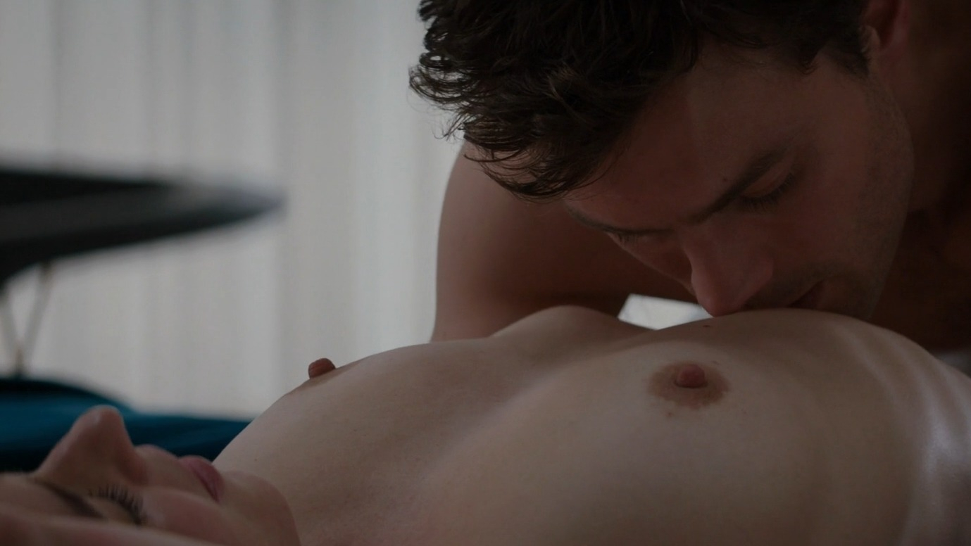Dakota Johnson Nude as Anastasia Steele. Breasts, Bush, butt, full nudity. 242720
