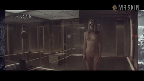 Claire Selby Nude in Ex Machina. Breasts, Bush, Full Frontal, Butt, Full Nudity. 242248