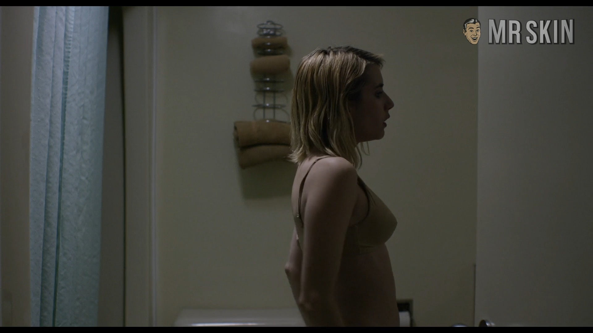 Hottest Emma Roberts Scene in The Blackcoat's Daughter. Underwear. 245840