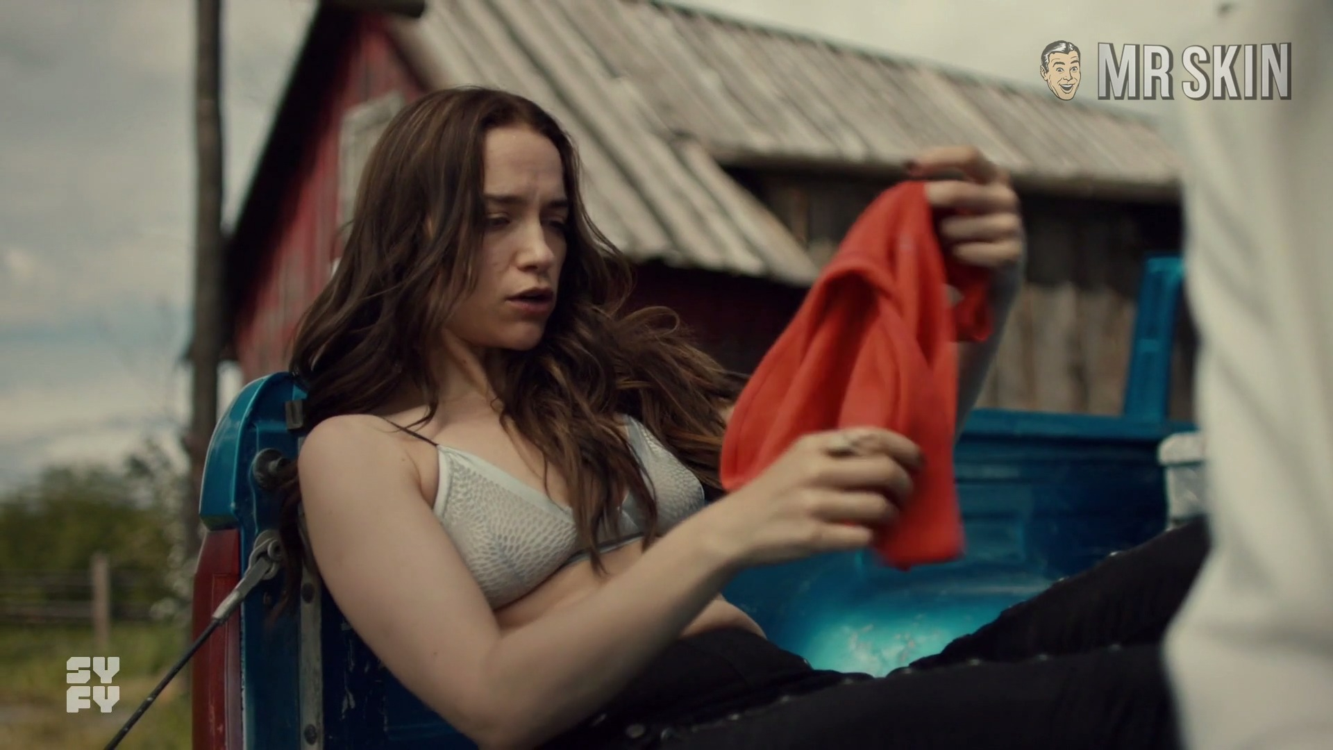 Hottest Melanie Scrofano Scene in Wynonna Earp. Sexy, Underwear. 319748
