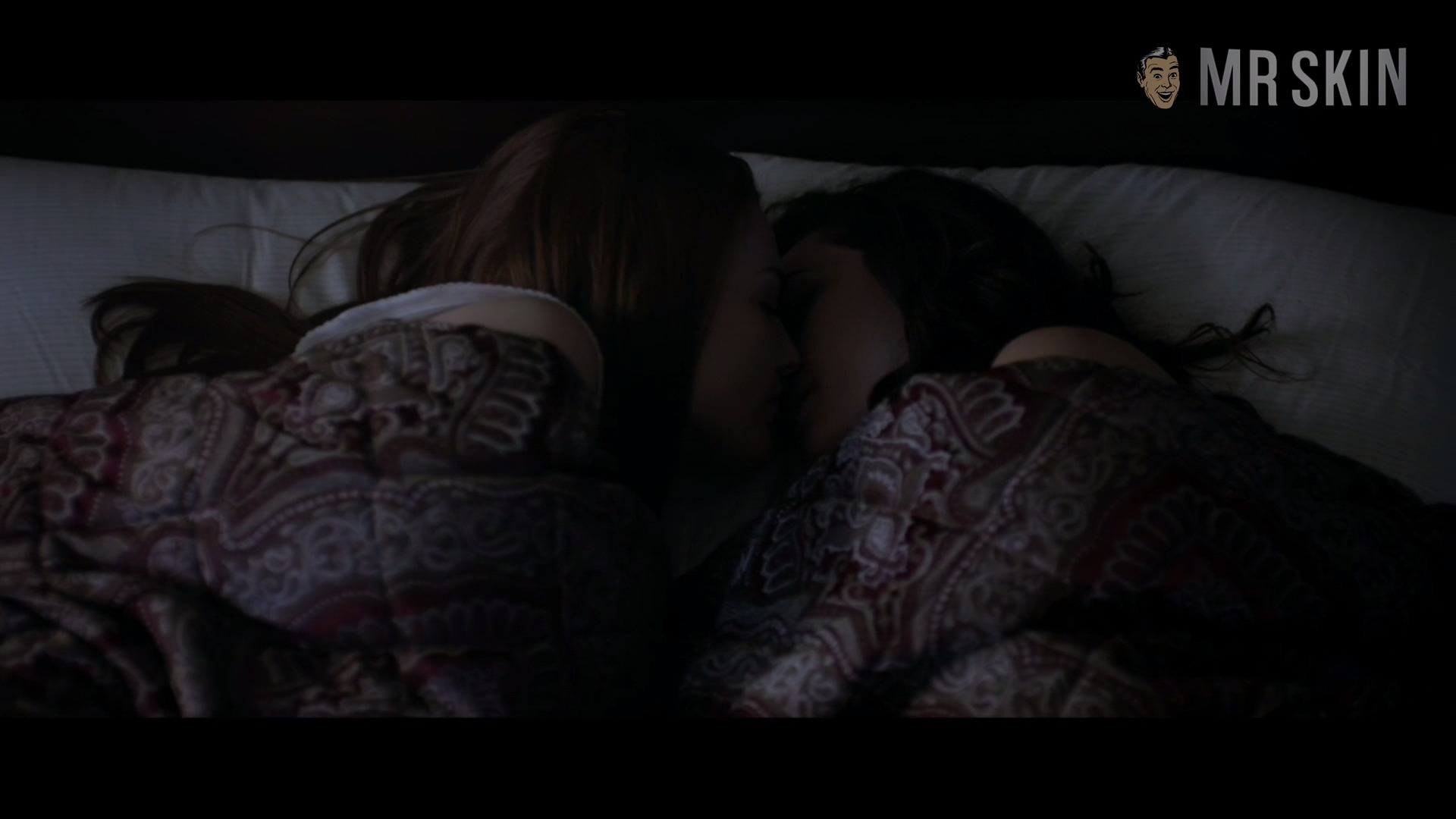 Sexiest Scenes of Olivia Bletcher from The Hexecutioners. Lesbian, breasts, right breast. 320459