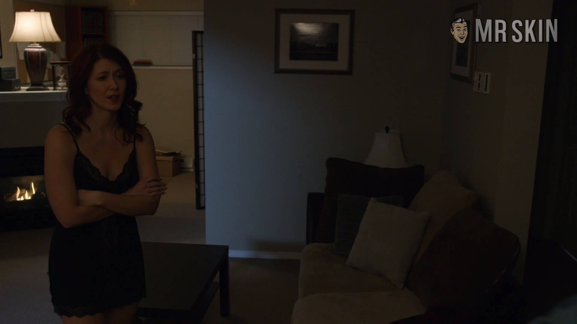 Sexiest Jewel Staite Scene in Undercover Wife. Sexy, Underwear. 253927