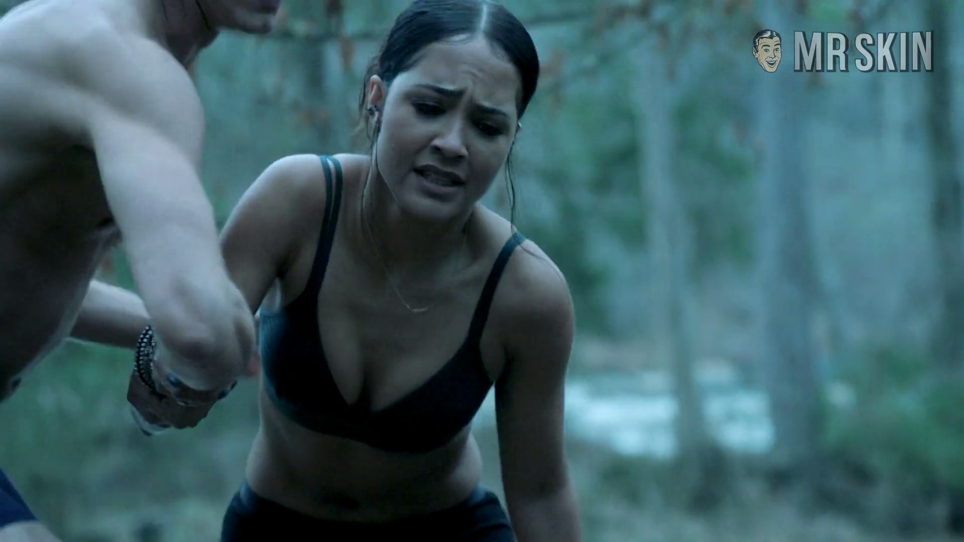 Hottest Tristin Mays Scene in MacGyver. Bikini, sexy, underwear. 320492