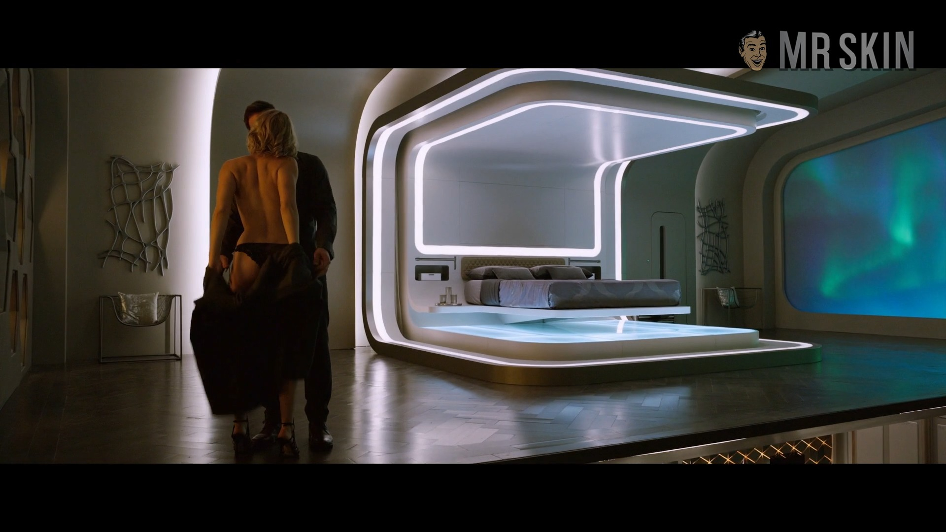 Sexiest Scenes of Aurora Lane from Passengers. Sexy, Underwear, butt. 255725