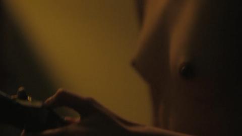 Margaret Qualley Naked as Sister Cathleen. Breasts, Sexy, Underwear, lesbian, right nipslip. 256395