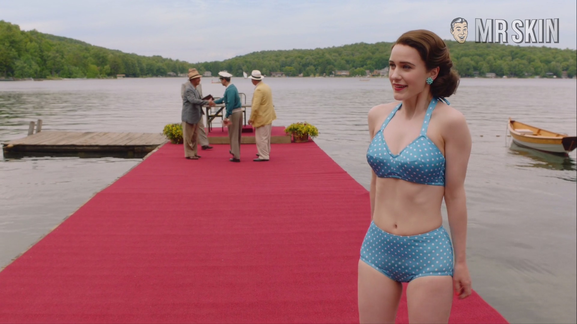 Sexiest Scenes of Miriam "Midge" Maisel from The Marvelous Mrs. Maisel. Bikini, breasts, butt. 274775
