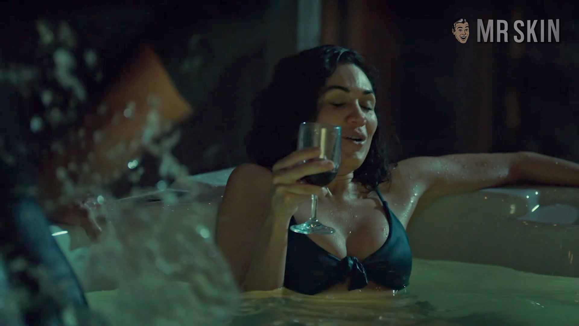 Sexiest Scenes of Marguerite Olsen from American Gods. Bikini, Sexy, breasts. 319847