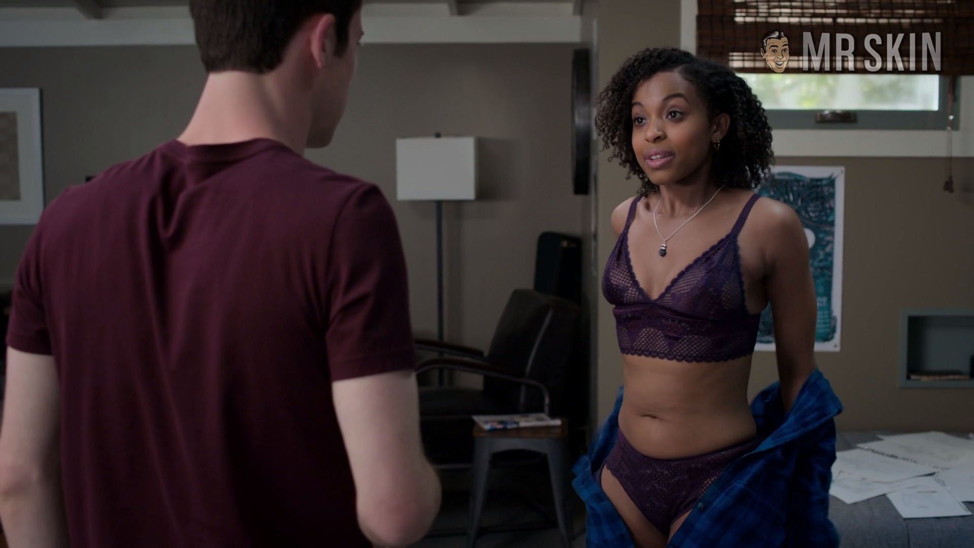 Grace Saif in 13 Reasons Why (2017-2020) Underwear Sexy Underwear 289713