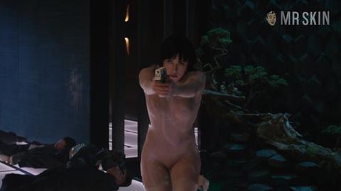 Hottest Scarlett Johansson Scene in Ghost in the Shell. Cgi, Sexy, underwear. 260624