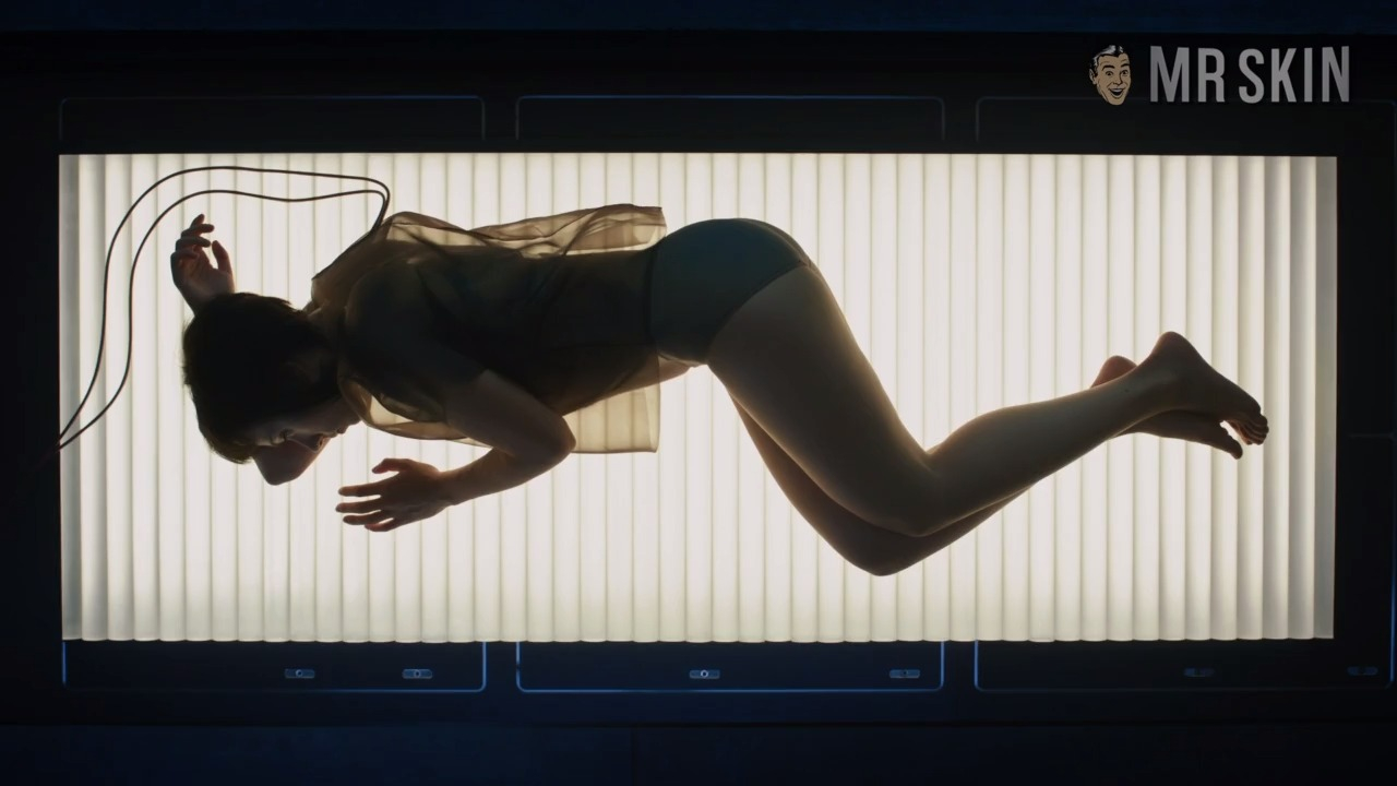 Sexiest Major Mira Killian / Motoko Kusanagi Scenes. Underwear, cgi, sexy. 258070