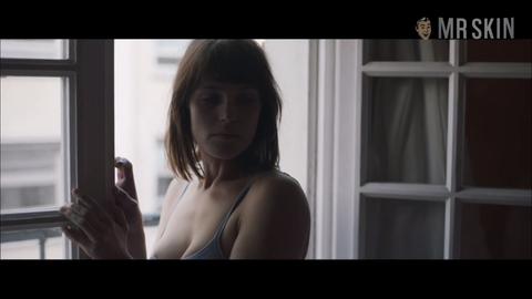 Sexiest Gemma Arterton Scene in The Escape. Sexy, Underwear, breasts, right breast. 263359