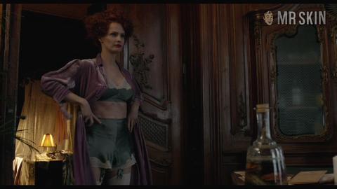 Sexiest Scenes of Vörös Margó from Budapest Noir. Underwear. 312923