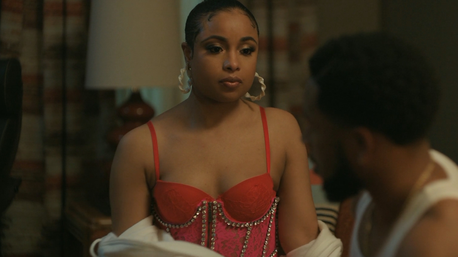 Sexiest Scenes of Tiffany from The Chi. Sexy, Underwear, breasts, butt. 340799