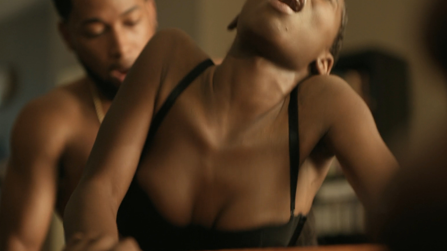 Sexiest Birgundi Baker Scene in The Chi. Sexy, Underwear, breasts, butt. 340633