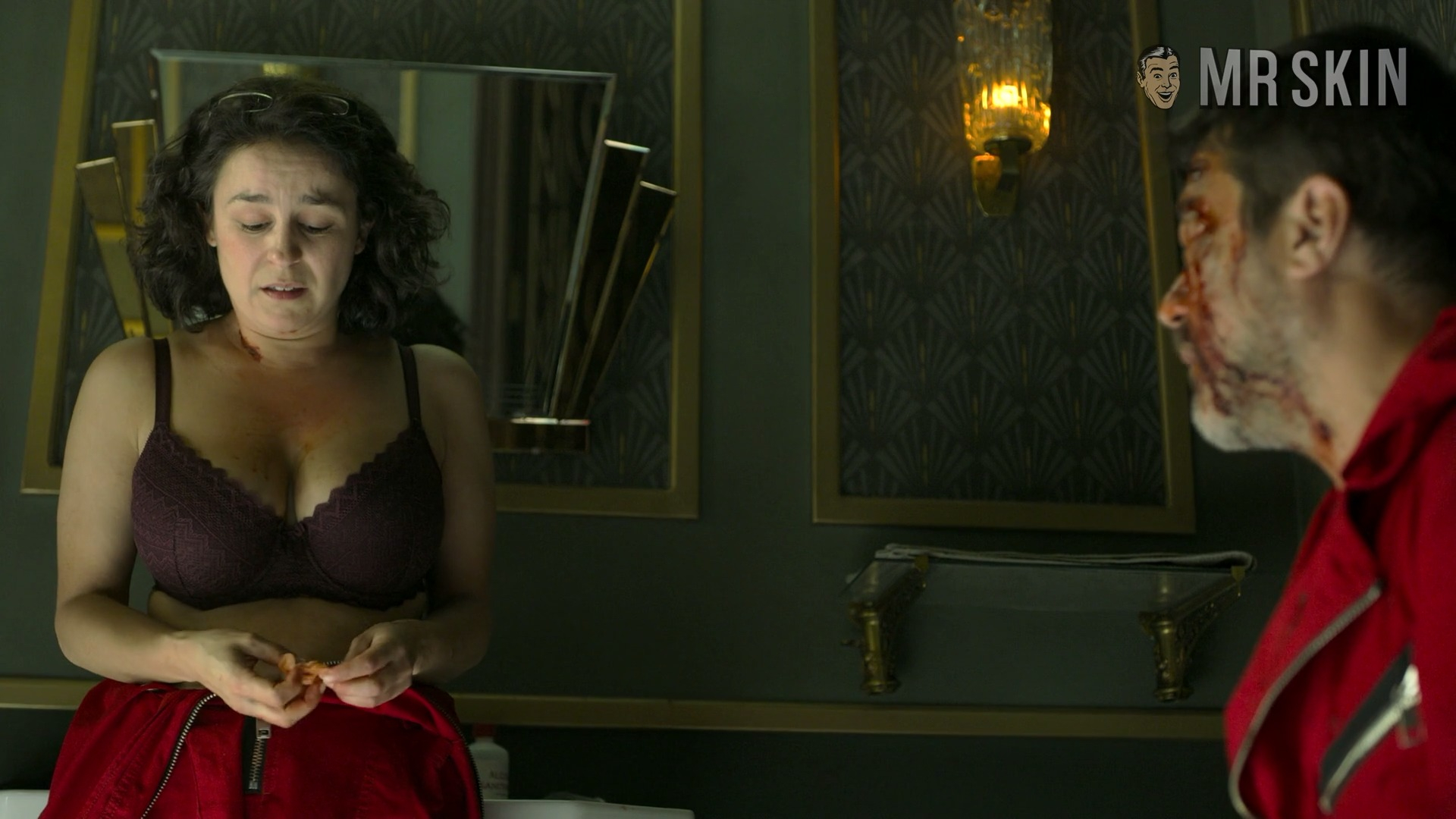 Hottest Amanda, Governor's Secretary Scenes. Underwear. 303033