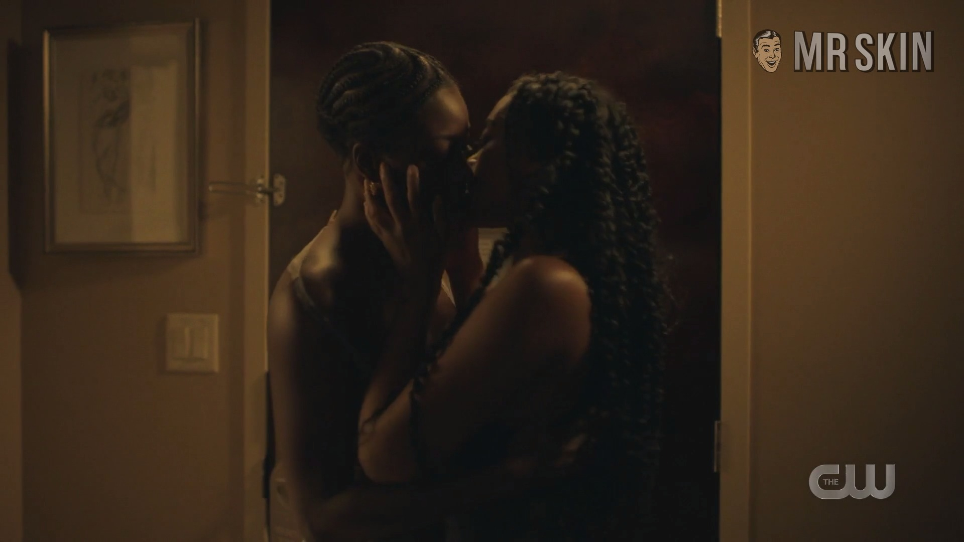 Black Lightning's Sexiest Scenes with Nafessa Williams. Lesbian, Underwear, sexy. 293028