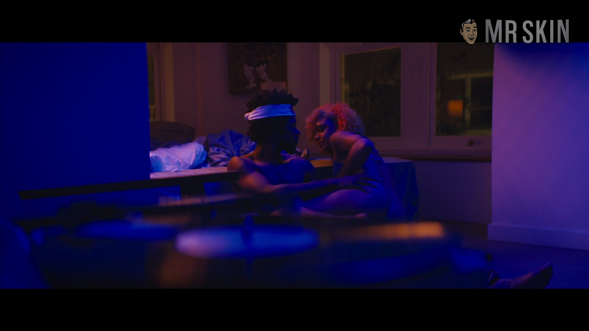 Tessa Thompson in Sorry to Bother You (2018) Underwear Butt Bikini Butt 265122