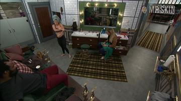 Eva Marie in Celebrity Big Brother (2018-2019) Left Nipslip Breasts Left Nipslip 278736