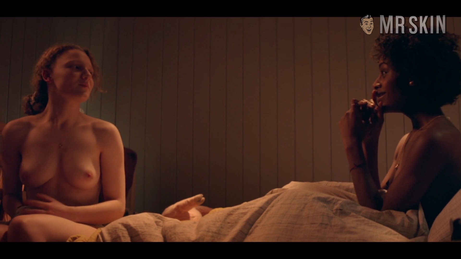 Tallulah Haddon Nude in Kiss Me First. Breasts, butt, left breast. 266752