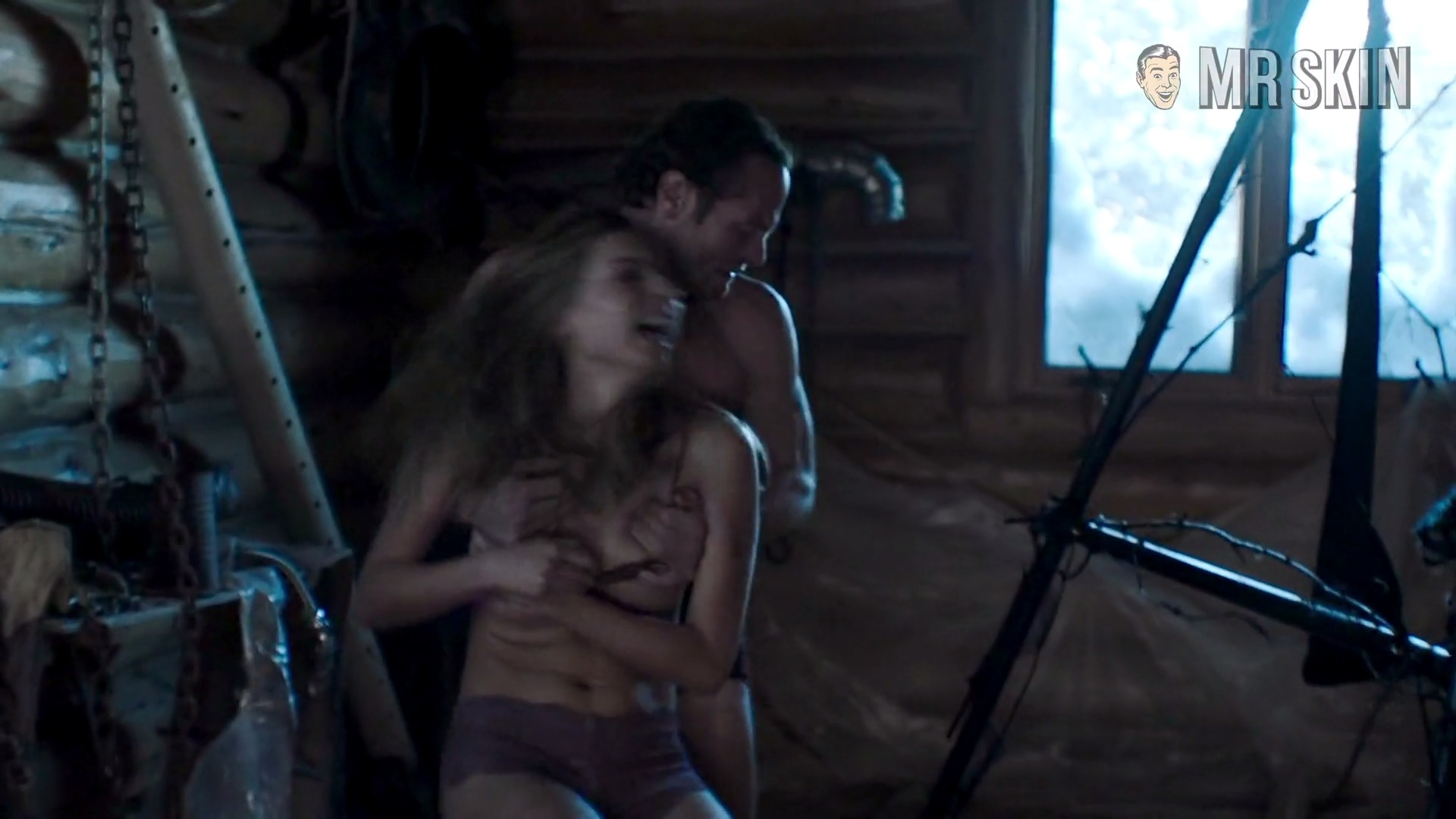 Lisa from Snowbound Naked. Underwear, Breasts, bush, butt. 267365