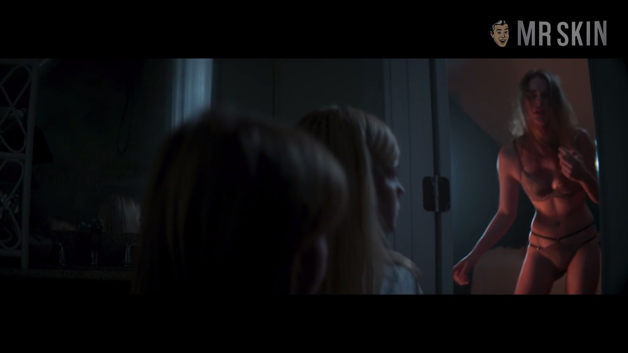 Liz Godwin in Along Came the Devil (2018) Underwear Underwear 269889