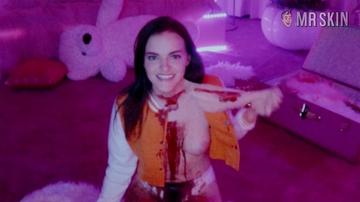 Madeline Brewer in Cam (2018) Left Breast Bikini Breasts 269901