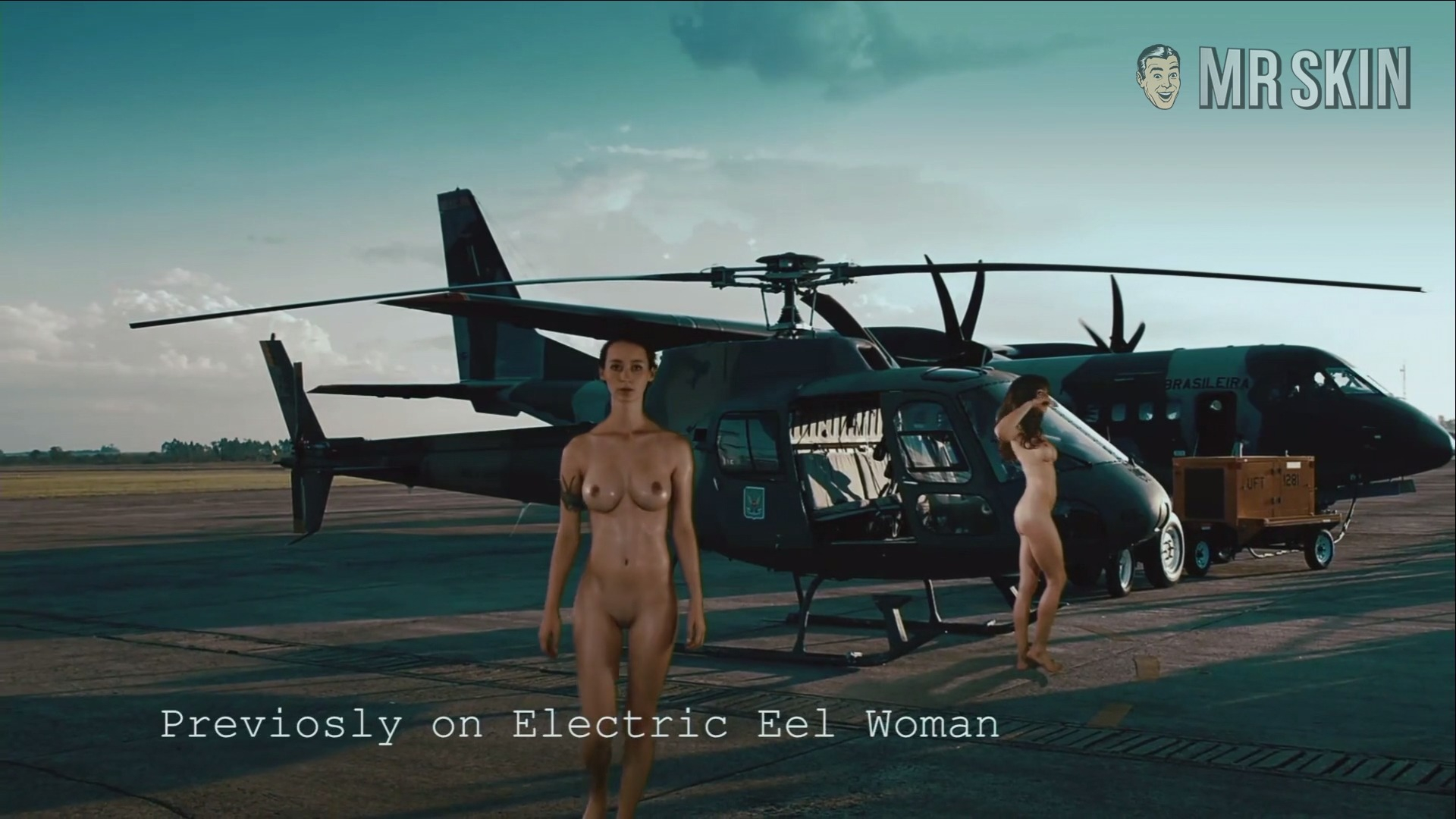 Zhanna Schröder Nude as Gorilla Master / Miss Moray. Breasts, underwear. 270332