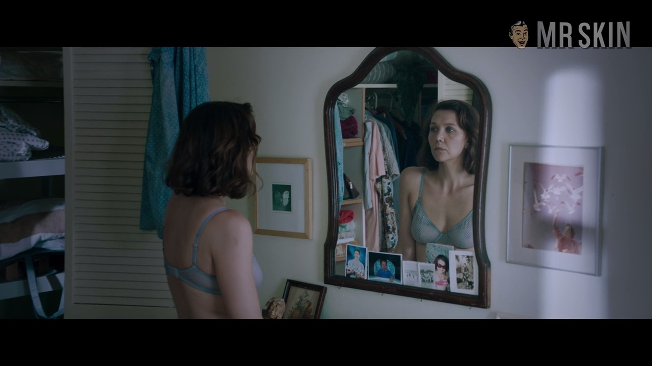 Sexiest Maggie Gyllenhaal Scene in The Kindergarten Teacher. Sexy, Underwear, breasts, right breast. 271009