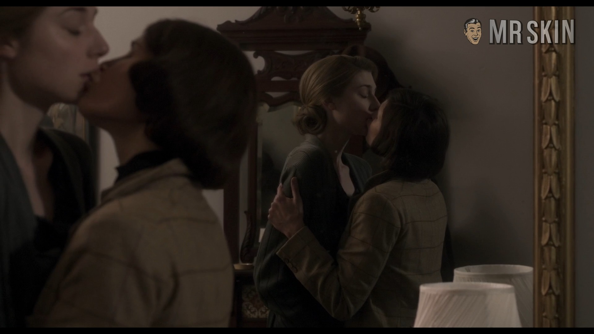 Vita & Virginia's Sexiest Scenes with Elizabeth Debicki. Lesbian, breasts, left breast. 271080