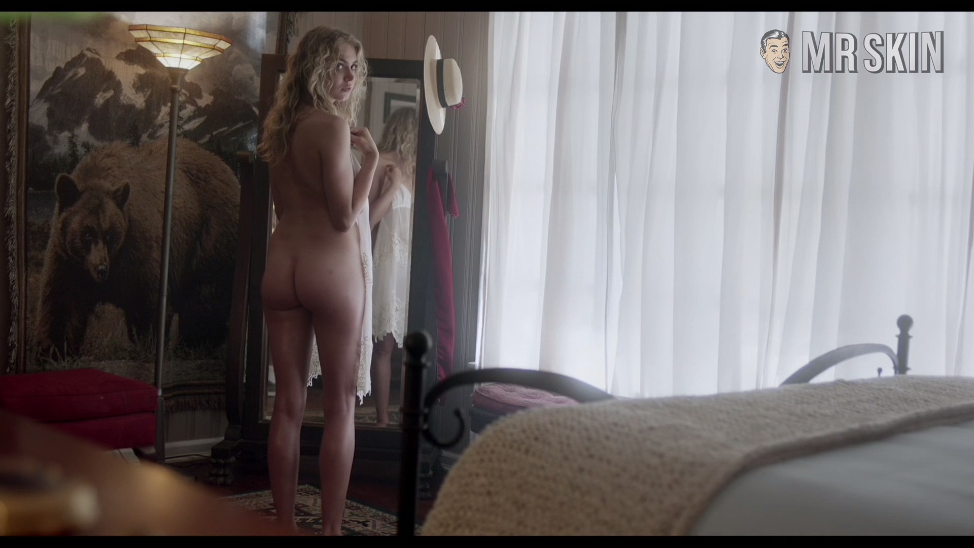 Billie from Between Worlds Naked. Butt, sexy, underwear. 275975