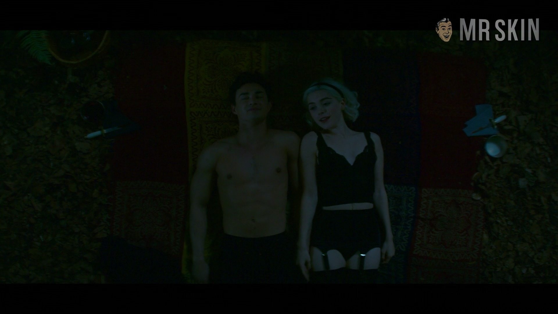 Chilling Adventures of Sabrina's Sexiest Scenes with Kiernan Shipka. Sexy, Underwear, bikini, body double. 281388