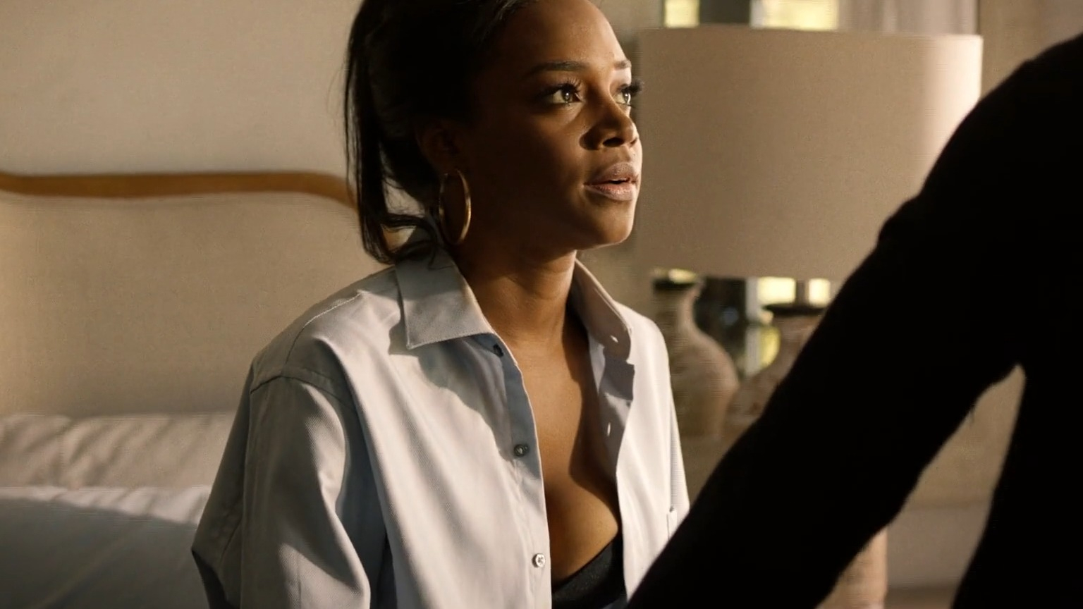 Hottest Kimberly Patterson Scene in Carl Weber's The Family Business. Underwear, sexy. 276338