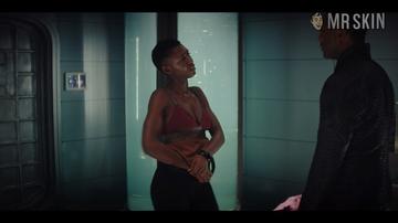 Hottest Jodie Turner-Smith Scene in Nightflyers. Sexy, Underwear, lesbian. 274532