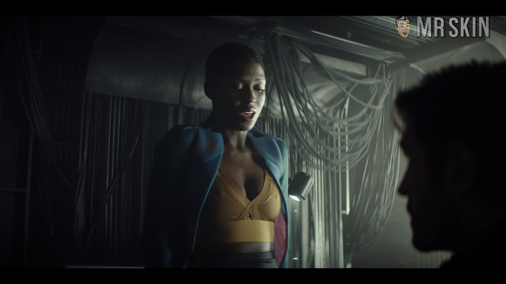 Hottest Jodie Turner-Smith Scene in Nightflyers. Sexy, lesbian, underwear. 274790