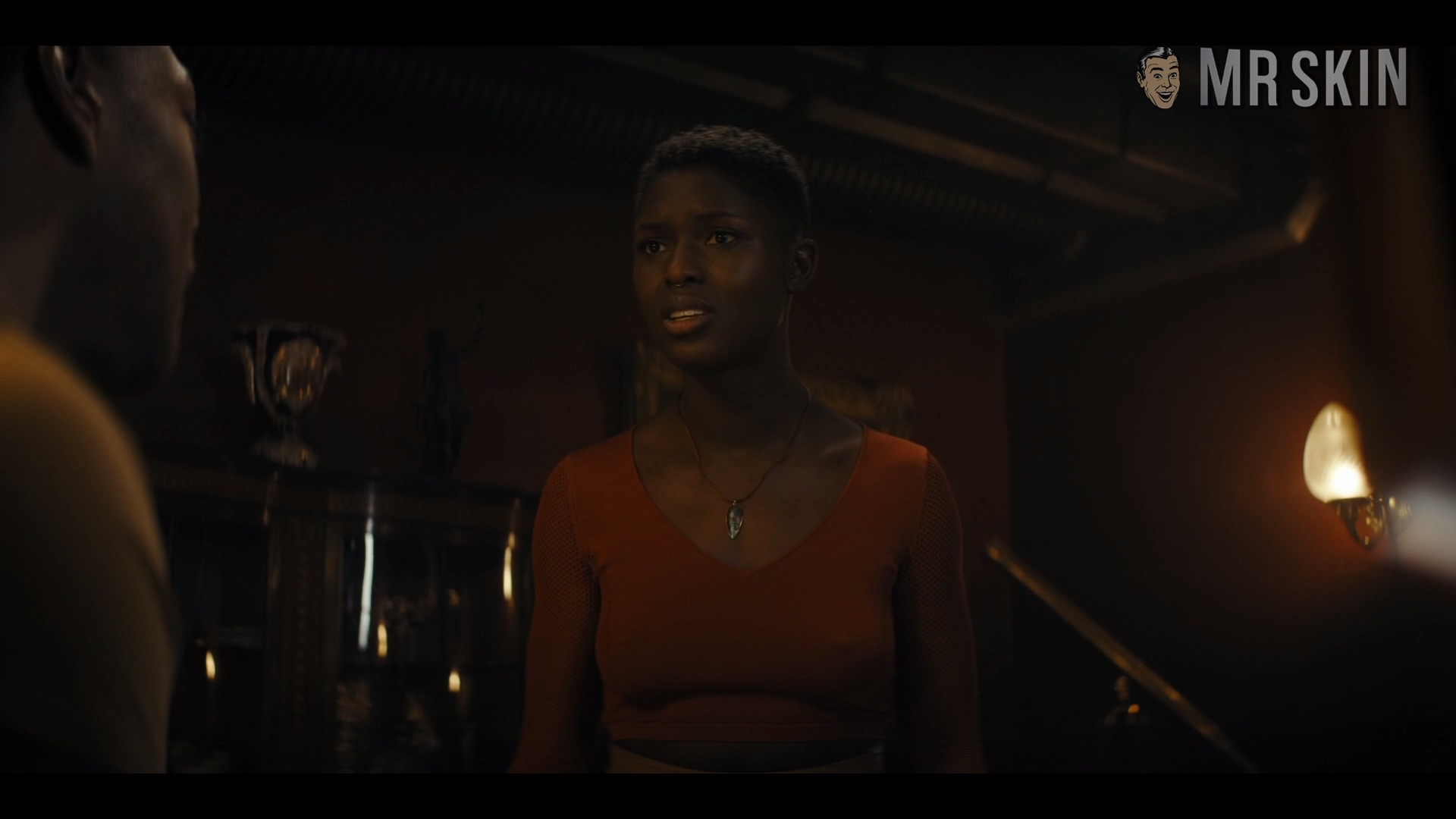 Hottest Jodie Turner-Smith Scene in Nightflyers. Sexy, lesbian, underwear. 275222