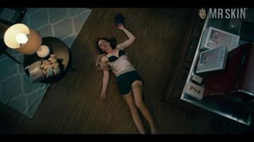 Katharina Schüttler in Dogs of Berlin (2018) Sexy Underwear Breasts Left Breast 274997