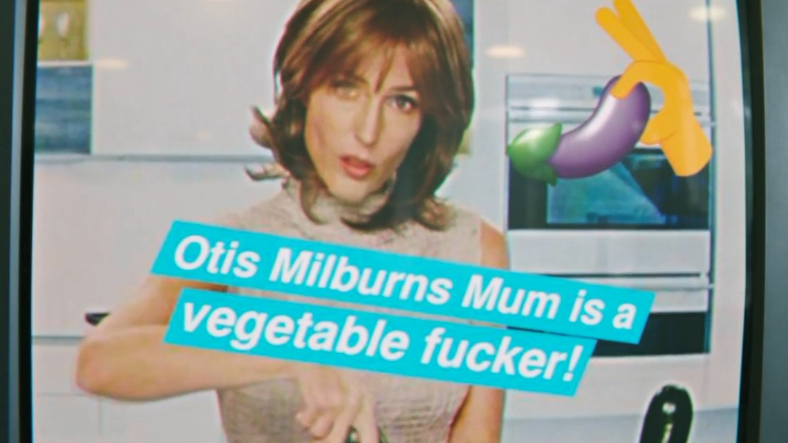 Sex Education's Sexiest Scenes with Gillian Anderson. Sexy, breasts, nipslip. 277416