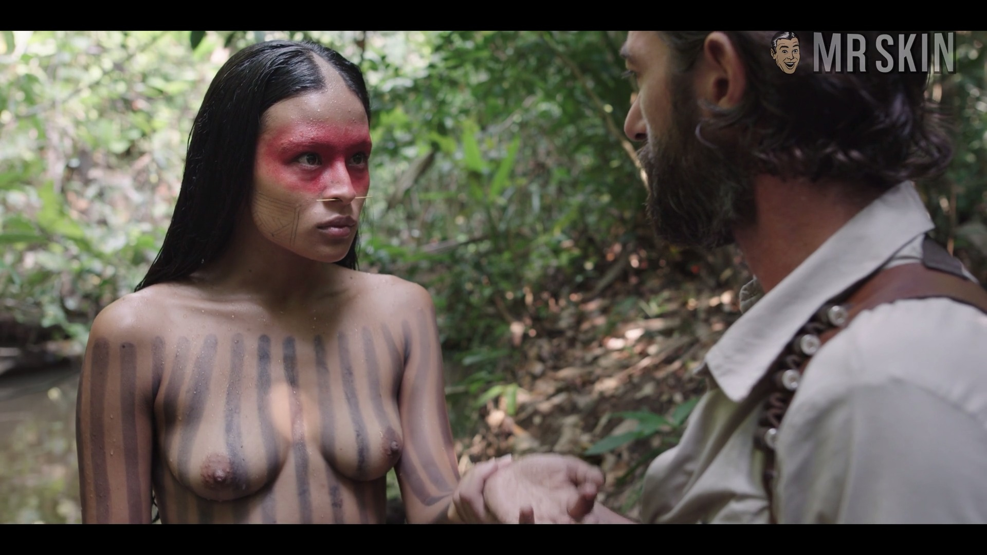 Ángela Cano Naked as Ushe. Breasts, bush, left breast. 289209