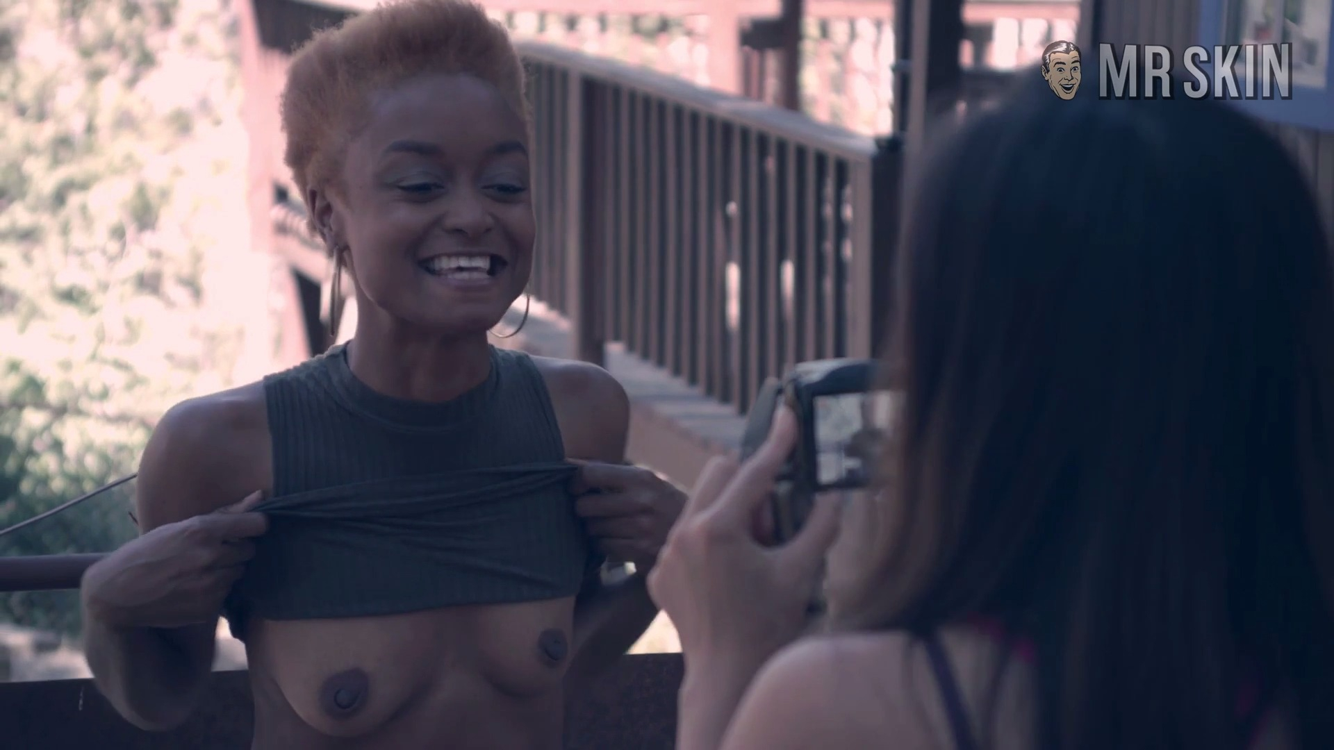 Celisse Graves Naked as Abby Campbell. Breasts, butt, lesbian. 295215