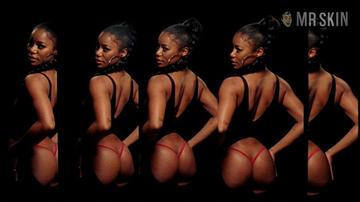 Taylour Paige in Zola (2021) Sexy Thong Underwear Real Sex Bikini 328041