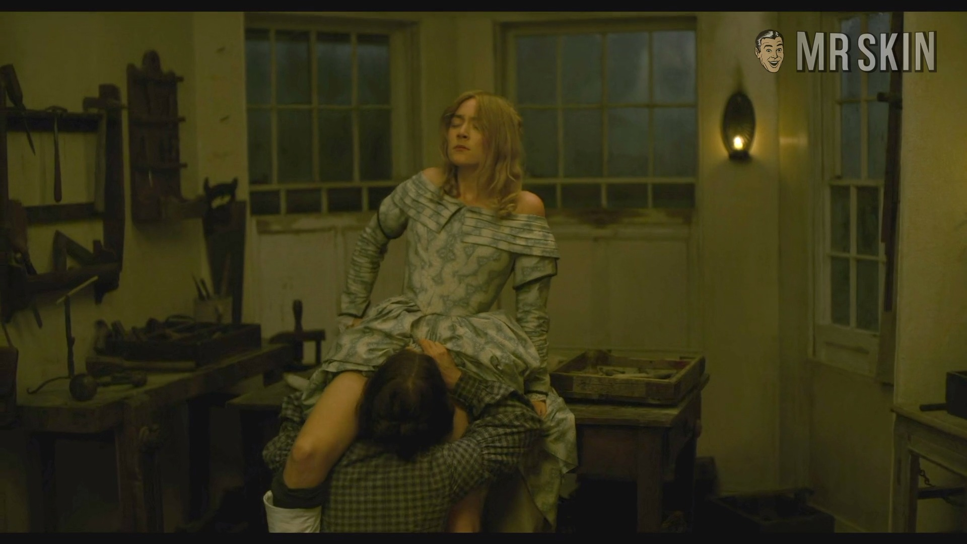Hottest Kate Winslet Scene in Ammonite. Lesbian, Sexy, breasts, butt. 315332